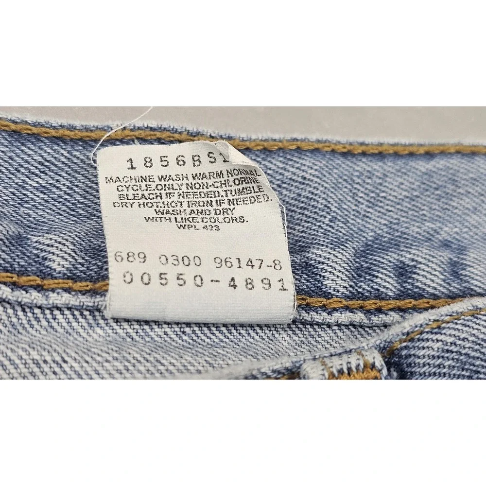 Vintage Levis‎ 550 Jeans Men 38x30 Blue Relaxed Fit 90s Light Wash Casual